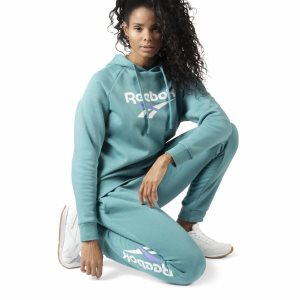 Reebok Classic Vector Joggers Hosen Damen - Grün - DE 754-ZLU